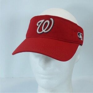 Washington National Red Visor adult
